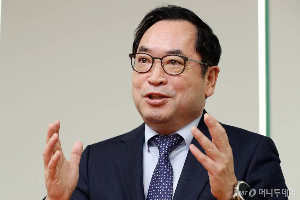 김창용 정보통신산업진흥원장/사진=이기범 기자.