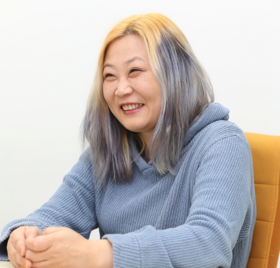 '제3회 한국과학문학상' 중단편부문 가작을 수상한 이경선 작가는 "독자들이 제 글을 읽을 때 오락을 할 때처럼 즐거움을 느끼는 시간이 됐으면 좋겠다"고 말했다.  /사진=임성균 기자 tjdrbs23@