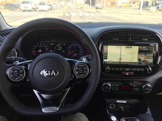 쏘울 부스터 트렁크 모습./사진=기성훈 기자