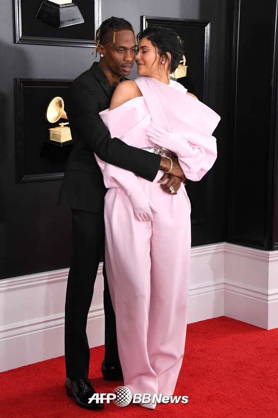 트래비스 스캇과 카일리 제너 /AFPBBNews=뉴스1