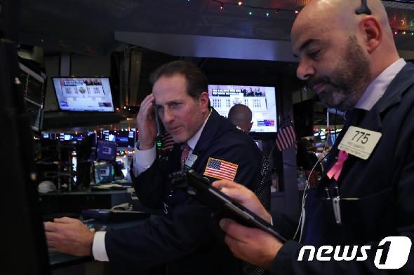 뉴욕증권거래소(NYSE).©AFP=뉴스1