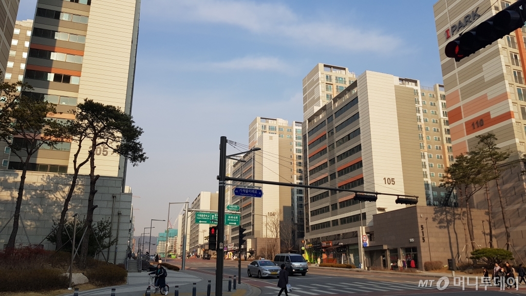 강북횡단선 가재울뉴타운역 인근이 될 것으로 점쳐지는 가재울미래로 모습/사진= 박미주 기자