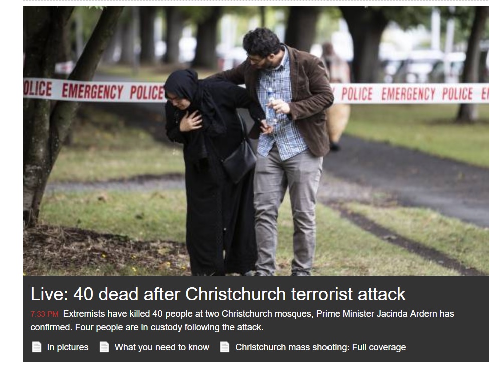 /사진=뉴질랜드 매체 1뉴스 홈페이지 캡쳐