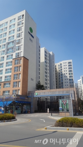 마곡 엠밸리 7단지 출입구 /사진=송선옥 기자