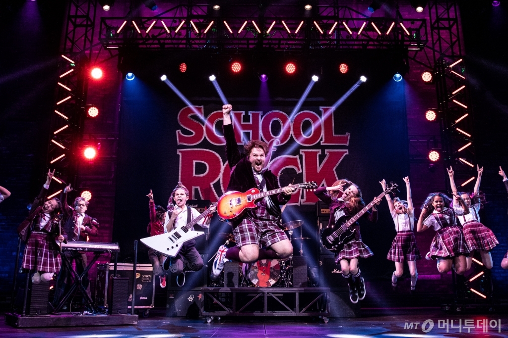 뮤지컬 '스쿨 오브 락'의 스틸 장면. /사진제공=에스앤코