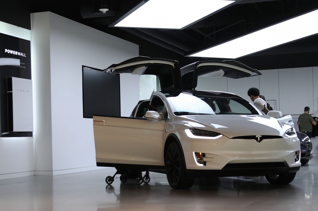 테슬라 전기차. /AFPBBNews=뉴스1