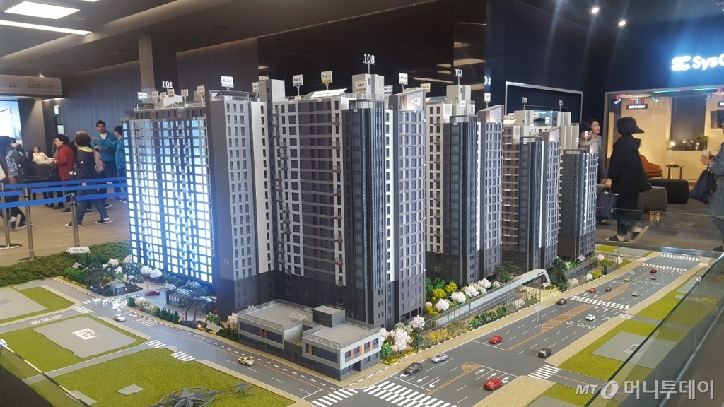 방배그랑자이 모형도 /사진=송선옥 기자