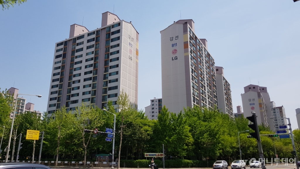 고양시 일산서구 내 아파트 단지 모습/사진= 박미주 기자