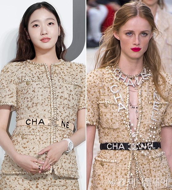 배우 김고은, 샤넬 2019 S/S 컬렉션/사진=김창현 기자, 샤넬