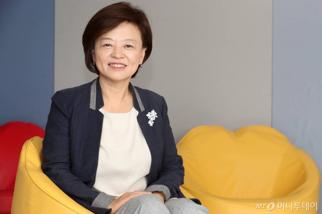 진선미 여성가족부 장관 인터뷰 / 사진=임성균 기자 tjdrbs23@