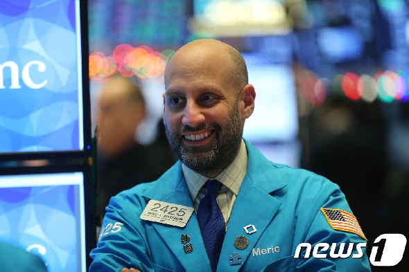 뉴욕증권거래소(NYSE).©AFP=뉴스1