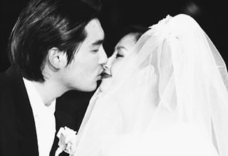 故 조성민, 최진실 결혼 사진/사진=최준희 인스타그램