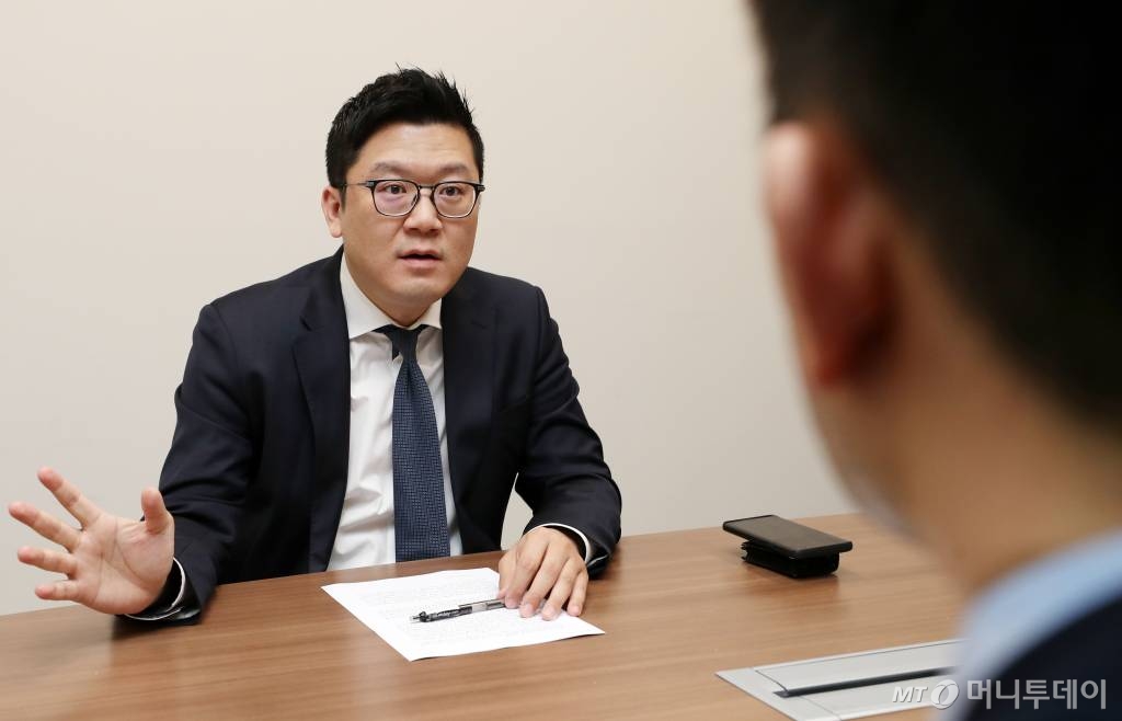 이성규 삼성자산운용 EMP 운용팀장 인터뷰 / 사진=김휘선 기자 hwijpg@