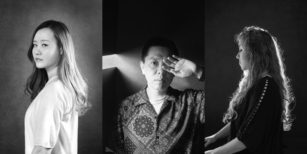 왼쪽부터 박민정·김현·김현진 작가. /사진제공=다산책방