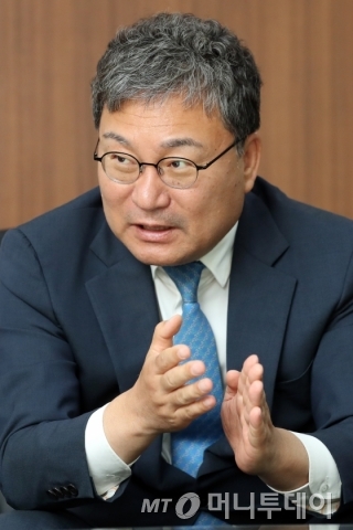 이상직 중소벤처기업진흥공단 이사장/ 사진=이기범 기자 leekb@