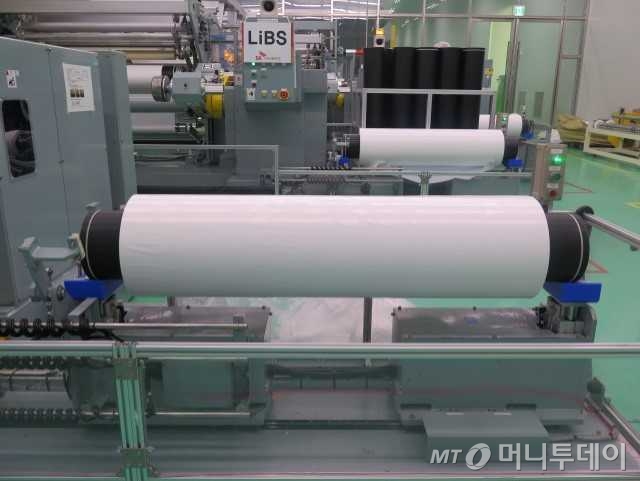 SK아이이테크놀로지(SKIET) 증평 분리막공장 설비/사진제공=SK이노베이션