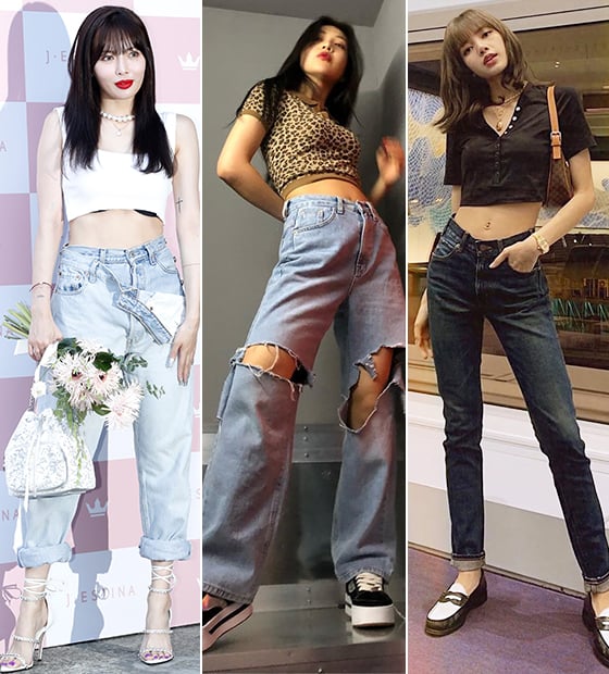 가수 현아, 레드벨벳 조이, 블랙핑크 리사/사진=머니투데이 DB, 각 인스타그램