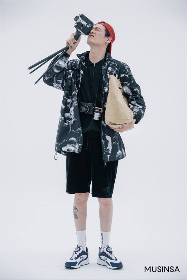 모델 김원중/사진제공=뉴발란스(NEW BALANCE)