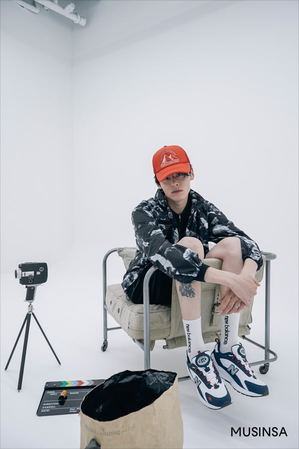모델 김원중/사진제공=뉴발란스(NEW BALANCE)