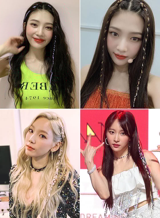 /사진=블랙핑크 리사, 태연 인스타그램