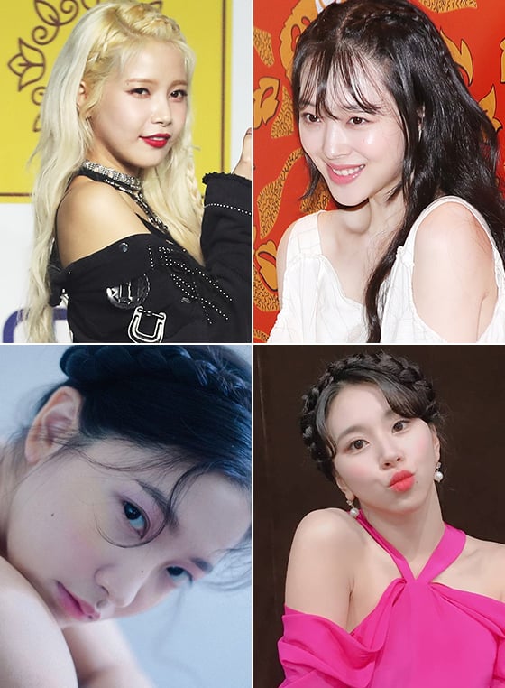 /사진=뉴스1, 트와이스, 블랙핑크 로제, 리사 인스타그램