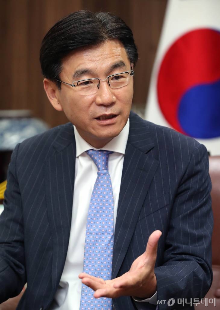 14일 오후 박기영 한국프랜차이즈산업협회장 인터뷰 / 사진=홍봉진기자 honggga@