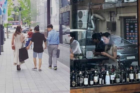 18일 안젤리나 졸리와 매덕스 두 모자가 종각역 인근 한 한우 고깃집에서 지인과 함께 담소를 나누며 식사를 즐기는 모습이 포착됐다. 19일에는 두 사람이 함께 서울 중구 소공로 신세계백화점 본점을 방문했다.