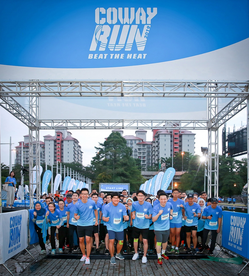 웅진코웨이가 말레이시아의 성공을 발판삼아 인도네시아에서의 질주를 앞두고 있다. 사진은 지난 6월 말레이시아에서 가진 코웨이 런 대회./사진제공=웅진코웨이