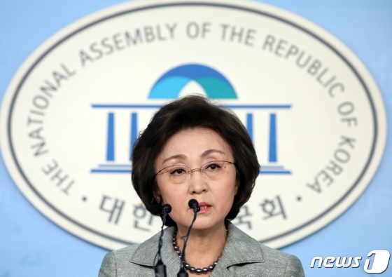 장정숙 '변화와 희망의 대안정치연대' 수석대변인/사진=뉴스1