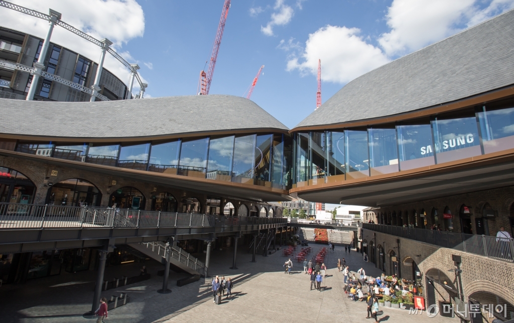 런던에 위치한 삼성전자 브랜드 전시관 '삼성 킹스크로스' /사진=삼성전자 제공