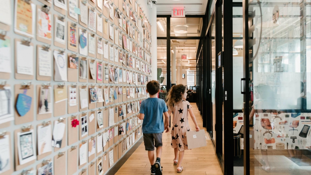 미국 뉴욕 맨하탄 위워크 본사 내부에 위치한 위그로우 1호점 /사진=WeGrow