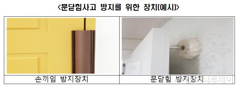 후면 문닫힘방지 장치 시공 사례. /사진제공=국토교통부
