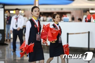 다싱 공항이 개항했지만 대한항공·아시아나항공 등 한국 항공사는 기존 서우두공항을 이용한다./AFPBBNews=뉴스1