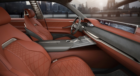 'GV80' 콘셉트카 내부./사진제공=현대자동차