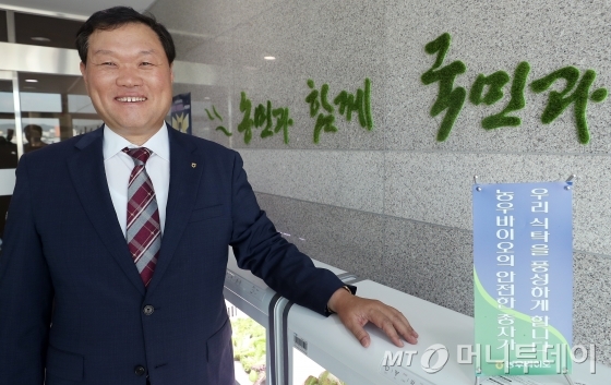 농우바이오 이병각 대표 초대석 인터뷰 / 사진=김휘선 기자 hwijpg@