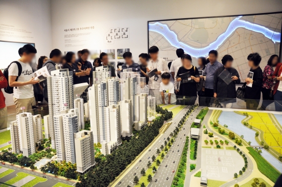 아크로리버파크 2회차 모델하우스 / 사진제공=대림산업