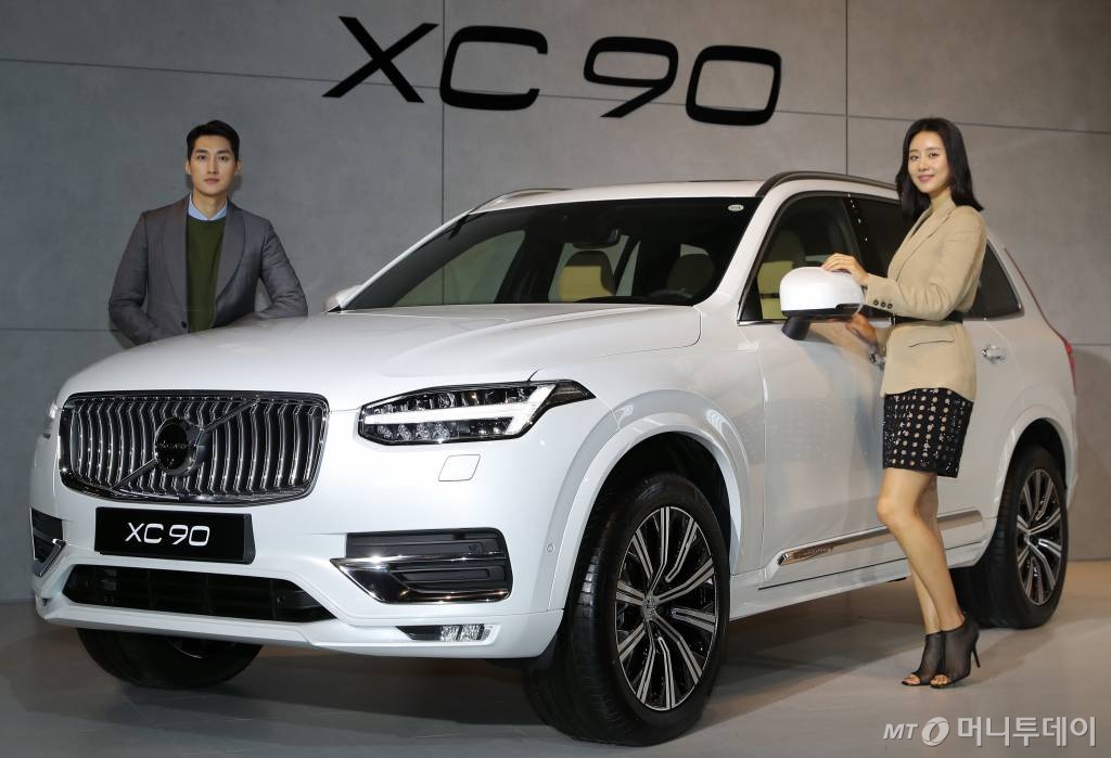 지난 1일 출시된 볼보 신형 'XC90' 모습. /사진=이기범 기자