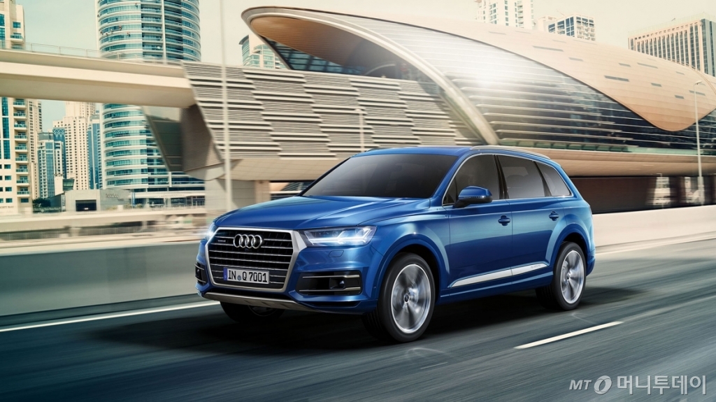 아우디 'Q7 45 TFSI 콰트로'. /사진제공=아우디코리아