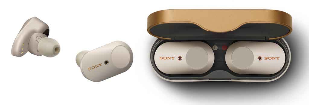 소니 무선 이어폰 'WF-1000XM3' /사진=애플