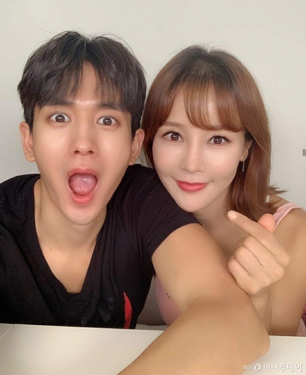 류필립-미나 부부/ 사진= 류필립 인스타그램 캡처본