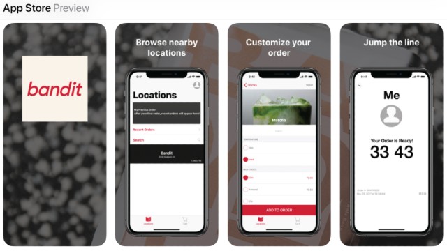밴딧 앱 화면. /사진=애플 앱스토어