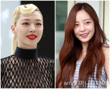 고(故) 설리(왼쪽), 고 구하라 /사진=머니투데이DB