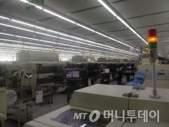엠씨넥스 닌빈1공장 내부./사진=지영호 기자