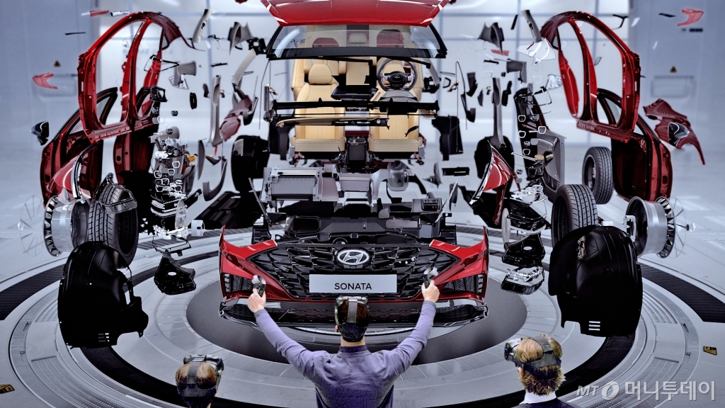 현대·기아차 '버추얼 개발 프로세스'가 가동되는 모습. /사진제공=현대·기아차