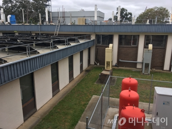 빅토리아주(멜버른) CSIRO 내 수소 생산 및 저장 실증설비 /사진=우경희 기자