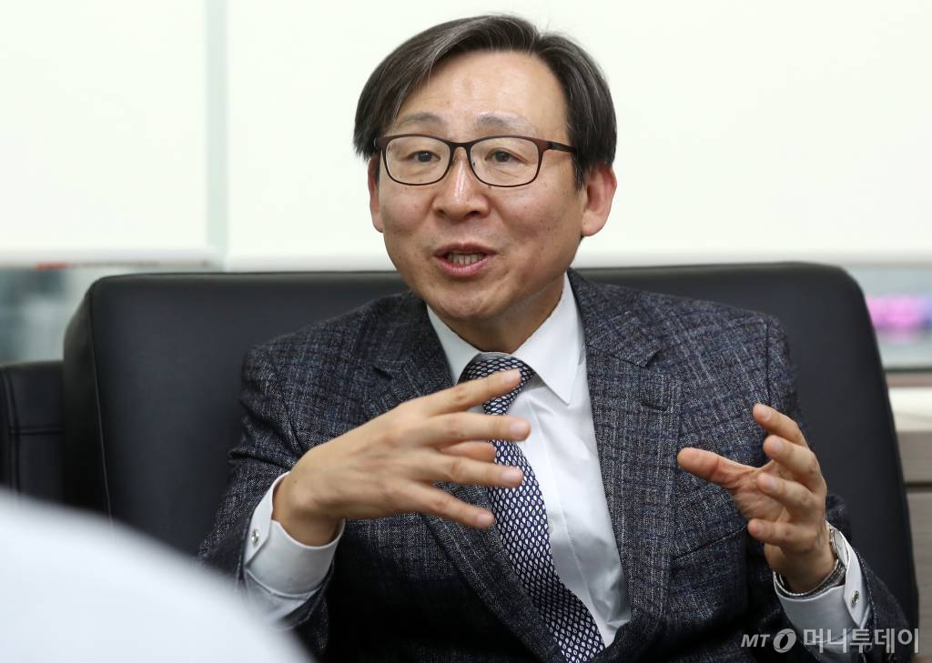 문재도 수소융합얼라이언스추진단 회장/사진=김휘선 기자 hwijpg@