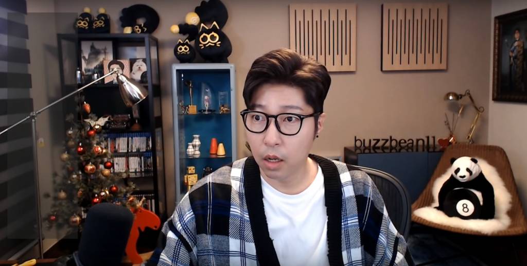 대도서관 유튜브 방송 모습/사진=유튜브 캡처