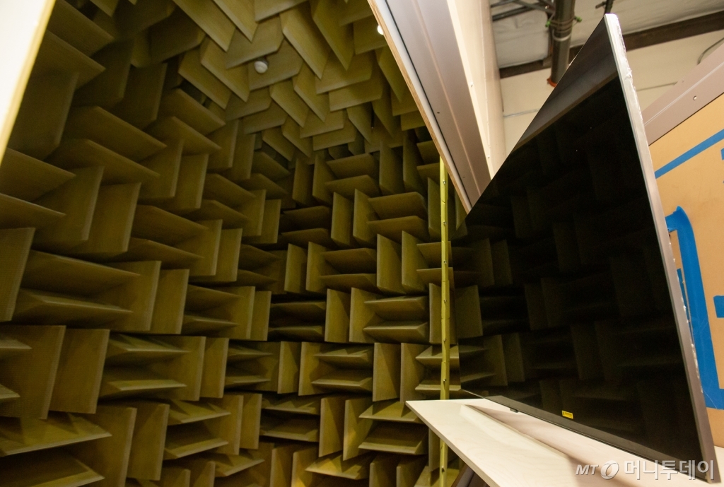 삼성 오디오랩의 무반향실/사진제공=삼성전자