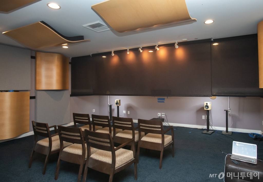 삼성 오디오랩의 청음실/사진제공=삼성전자