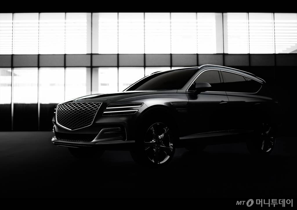 제네시스 브랜드 첫 SUV인 'GV80'의 디자인 모습. /사진제공=제네시스